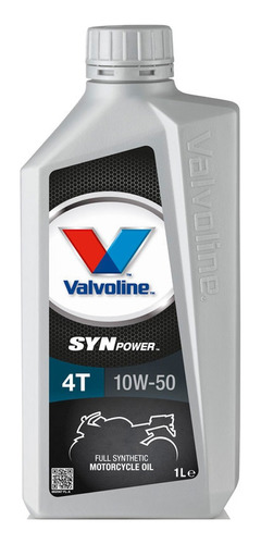 Aceite 10w50 Moto Valvoline Sintetico Synpower 4t 1 Lt