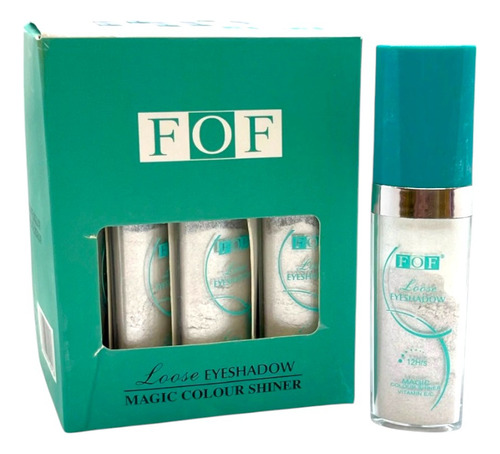 Kit 3 Iluminadores Facial Corporal Brillo Intenso Y Duración Tono Del Maquillaje Blanco