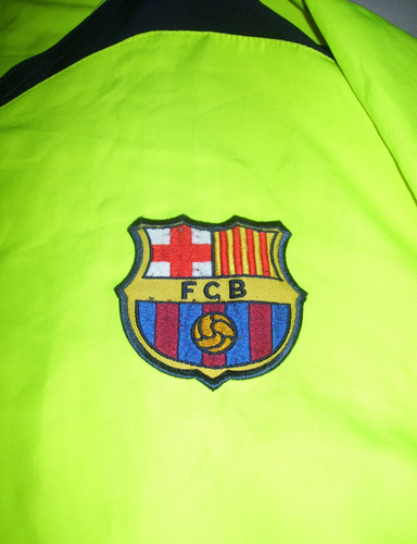 Barcelona De España Hermosa Nike Alterna Fluo 2005 #30 Messi (Usado)