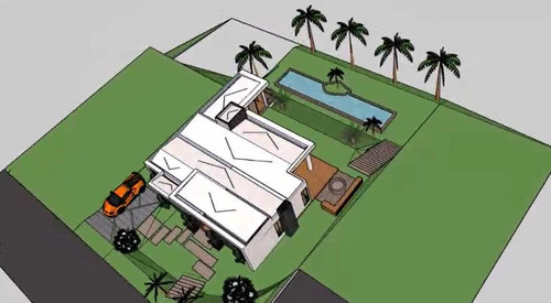 Casa Térrea Em Condomínio 70% Concluída E Com 4 Suítes