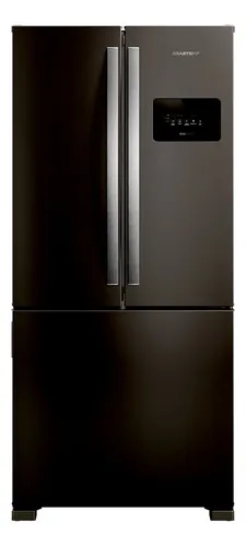 Geladeira Brastemp Frost Free French Door Preta - Bro85me Preto