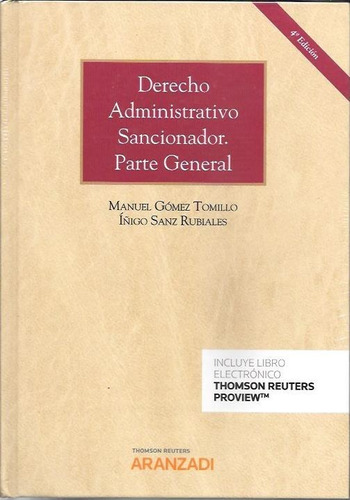 Gomez Tomillo - Derecho Administrativo Sancionador