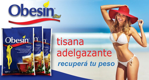 Obesin Diet - Adelgazante - Pack X 3 Uds De 100g