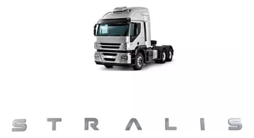 Emblema Frontal De Cabina Nuevo Stralis Iveco 5801283369