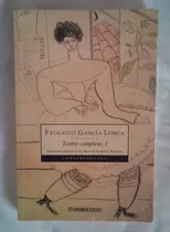 Comprar Federico Garcia Lorca Teatro Completo Libro Original Oferta 