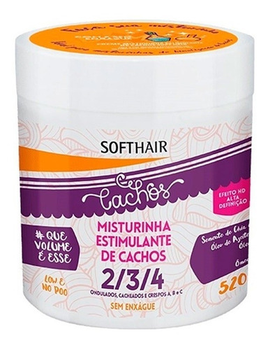  Softhair Misturinha Estimulante De Cachos  520ml