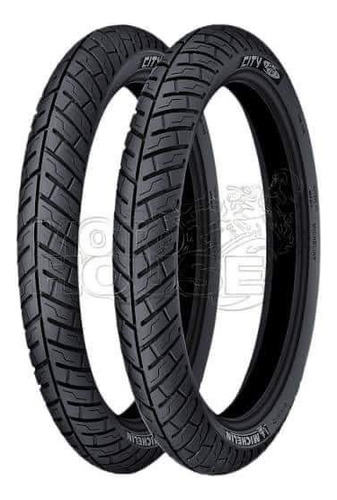 2 Llantas Michelin City Pro Tubeless 90/90 Y 2.75 Rin 18