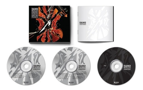 Metallica S&m2 San Francisco Symphony 2-cds + 1-bluray 2020