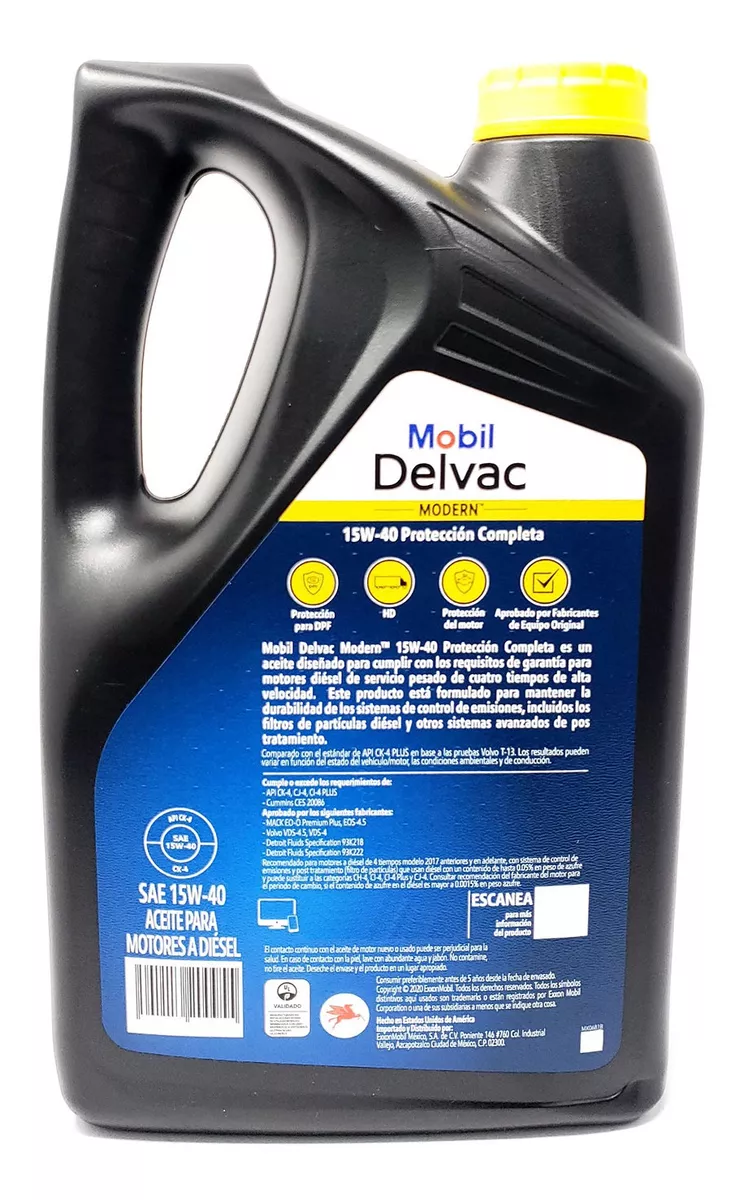 Tercera imagen para búsqueda de aceite mobil 15w40