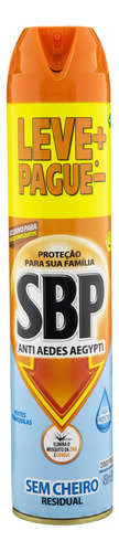 Inseticida Aerossol Anti Aedes Aegypti SBP Noites Tranquilas Frasco 450ml Leve Mais Pague Menos