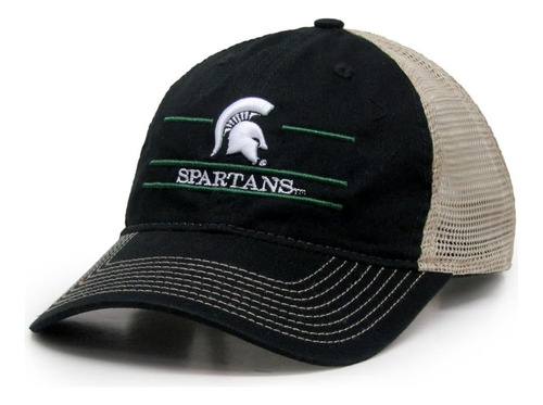 The Game Gorra Camionero Negra Universidad Estatal Michigan