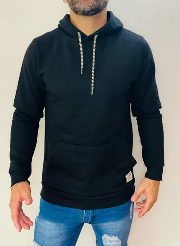 Buzo canguro online hombre liso