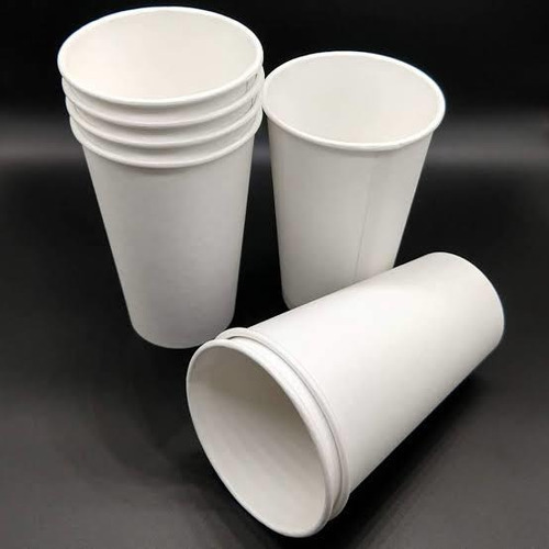 100 Copos De Papel Biodegradável 210 Ml