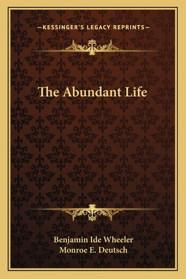 Libro The Abundant Life - Wheeler, Benjamin Ide