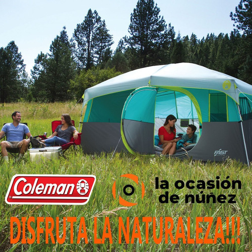 Imagen 5 de 8 de Carpa Coleman Camping Tenaya Lake 8 P Armario + Luz + Bolso