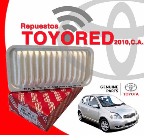 Filtro De Aire Toyota Yaris Sol 2002 Al 2005