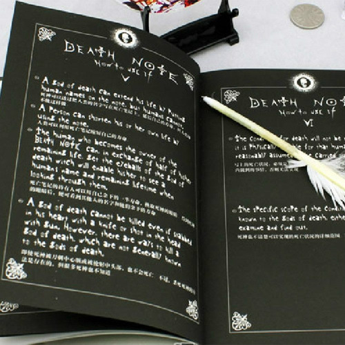 Death Note Con Pluma De Regalo + Cd - Libreta Death Note