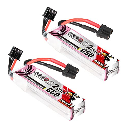 Batería Lipo Coddar 650mah 2s 7.6v 100c Hv (xt30) - Pack De