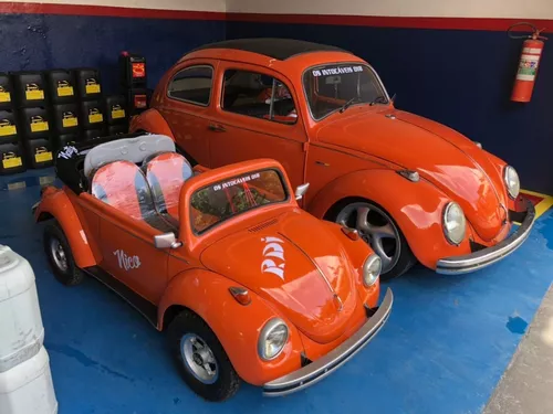 MINICAR VEÍCULOS - Mini Fusca Herbie Motorizado