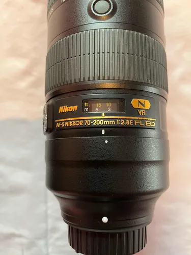 Nikon Af S Nikkor 70-200mm 1:2.8e Fl Ed Vr Nikon (Usado)