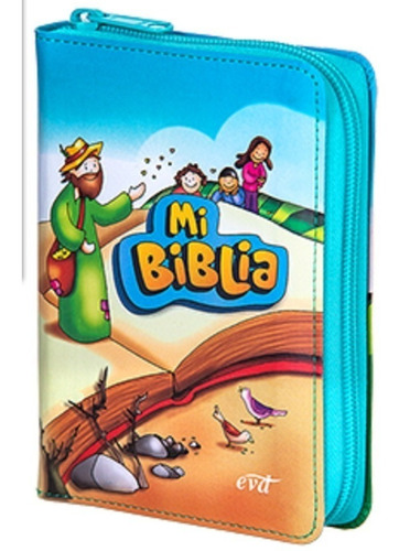 Mi Biblia Infantil Ilustrada Bolsillo Con Cierre