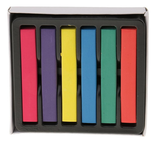 4 Kit De Tizas Para Cabello En Colores Brillantes 4 Piezas