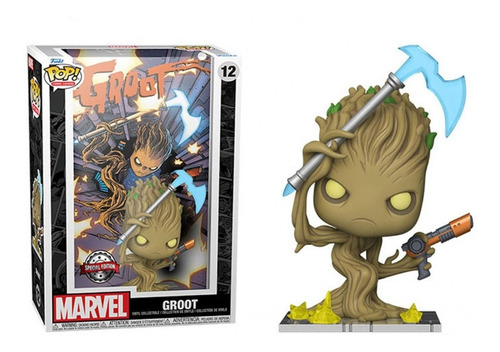 Funko Pop Marvel Comic Covers Groot Special Edition