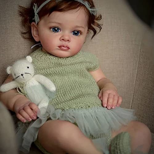 Jaysydd 20inch Reborn Baby Dolls Realista Baby Doll Vinilo S