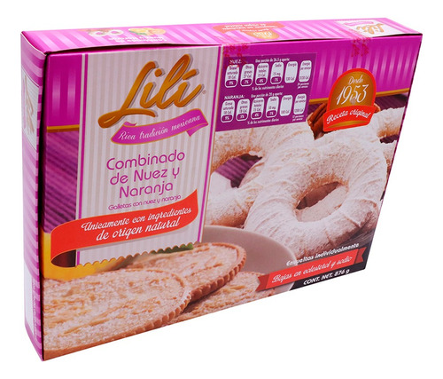 Lili Galletas Combinado 876 Gr