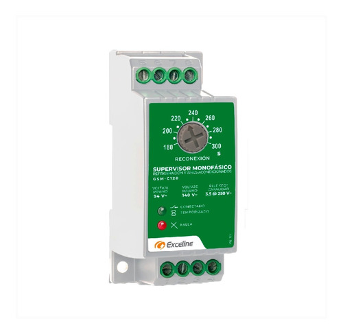 Protector Voltaje Monofásico Refrigeración 120v Exceline 