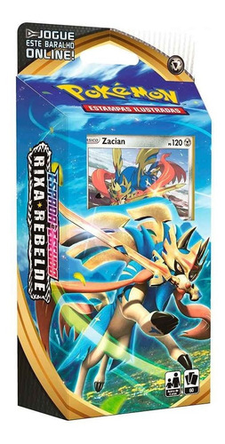 Card Game Pokémon Tcg Starter Deck Rixa Rebelde Zacian