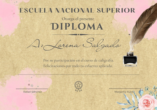 Diseño E Impresión De 50 Reconocimientos, Diplomas, Etc.