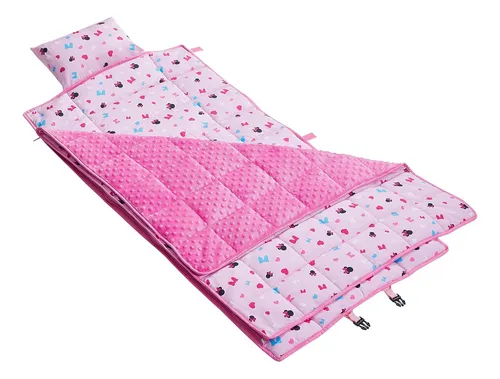 Colchoneta De Viaje Con Almohada Minnie Mouse