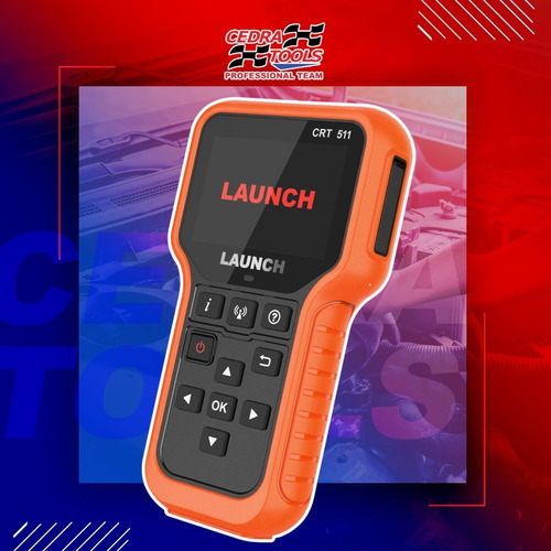 Imagen 4 de 5 de Escaner Launch Crt511 Para Tpms Programación Y Aprendizaje