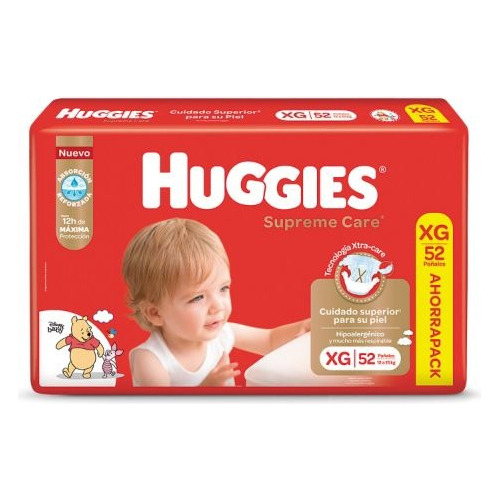 Pañales  Huggies Supreme Care