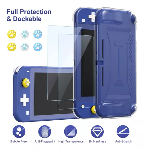 Switch Lite - Carcasa rígida para Nintendo Switch Lite, color azul, funda  rígida para Nintendo Switch Lite