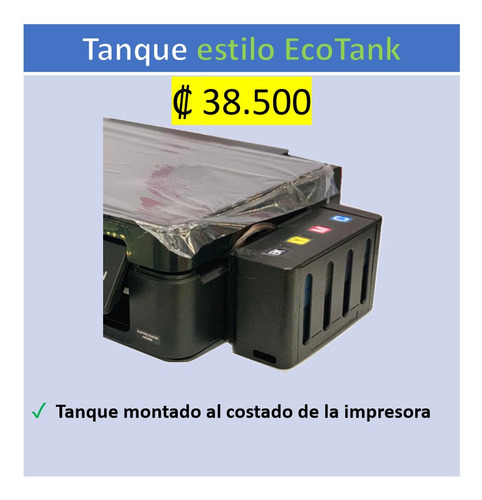 Sistema Tanques Ecotank Para Epson (convierta Su Impresora)