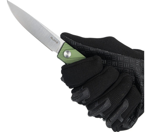 Navaja Ruike P878-ag 8,7cm Linerlock Acero Dureza 57-59hrc Color Verde