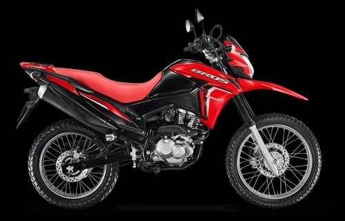 Moto Honda Nxr 160 Bros 2024 2024 Vermelha 0km Com Garantia