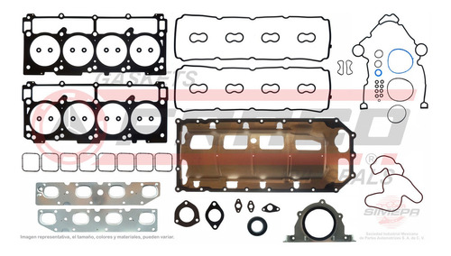 Juego Juntas Dodge Ram 1500 V8 5.7l 16v Hemi 2009-2010