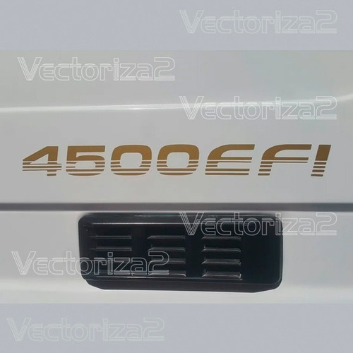 Imagen 5 de 6 de Calcomanias 4500efi Toyota Machito Land Cruiser