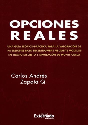 Libro Opciones Reales. Para La Valoración De Inversiones Ba