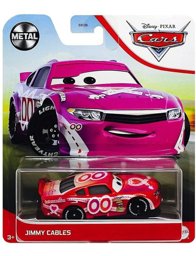 Cars 3 Disney Pixar Mcqueen Jimmy Cables Mide 8 Cm