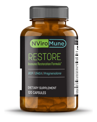 Nviromune Restore, Frmula De Restauracin Inmune Con Zinc Y V