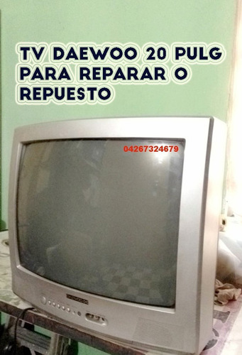 Imagen 2 de 4 de Tv Daewoo Convencional Para Reparar O Repuesto Son 2tv
