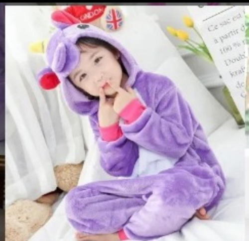 Hermoso Pijama  Animales Niños Stich Unicornio Hello Kity