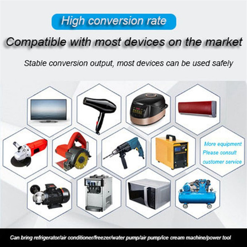 Inversor De Onda Sinusoidal Pura 12v 24v 48v 60v 220 3000w