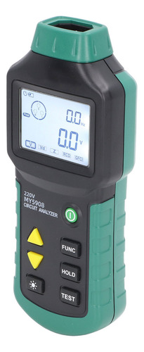 Testador De Circuito Elétrico Analisador Terms Meter De Baix