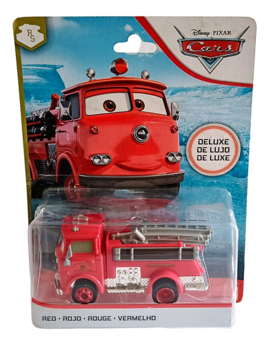 Red Bombero Rojo Cars Disney