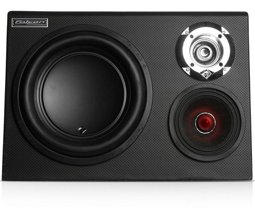 Caixa Trio Som 1 Driver Corneta Tweeter Subwoofer 12 Mid 450